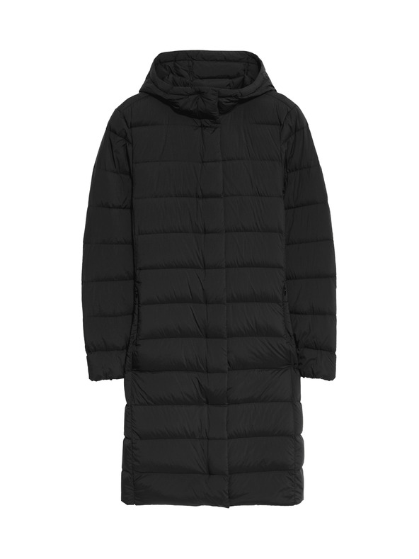 Marks & Spencer Пухено одеяло с качулка Marks & Spencer черен