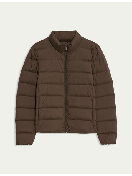 Marks & Spencer Подплатено сгъваемо яке с пух и пух Marks & Spencer кафяво