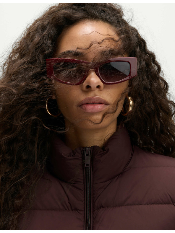 Marks & Spencer Подплатено сгъваемо яке с пух и пух Marks & Spencer червено