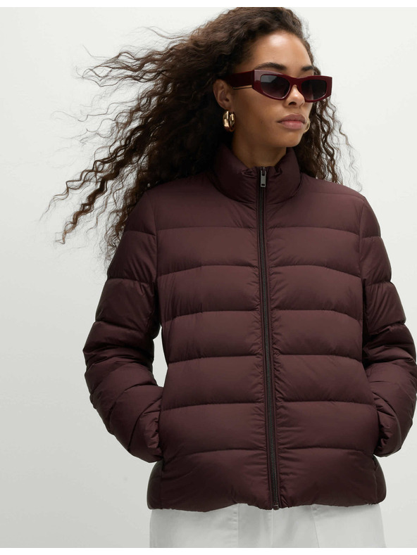 Marks & Spencer Подплатено сгъваемо яке с пух и пух Marks & Spencer червено