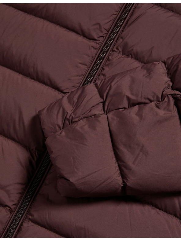 Marks & Spencer Подплатено сгъваемо яке с пух и пух Marks & Spencer червено