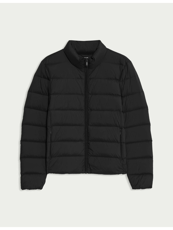 Marks & Spencer Подплатено сгъваемо яке с пух и пух Marks & Spencer черно