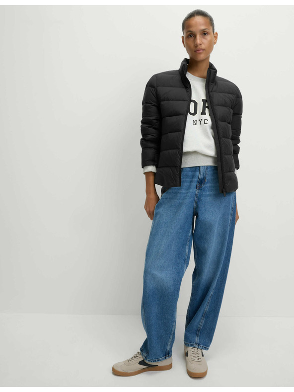 Marks & Spencer Подплатено сгъваемо яке с пух и пух Marks & Spencer черно