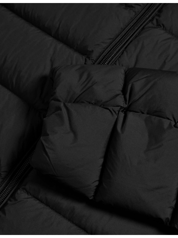 Marks & Spencer Подплатено сгъваемо яке с пух и пух Marks & Spencer черно