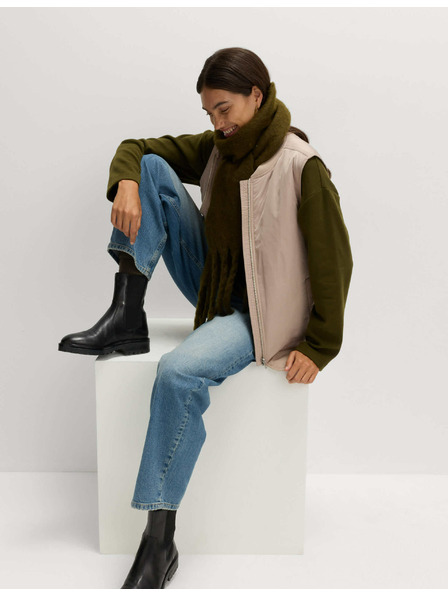 Marks & Spencer Затоплена жилетка Marks & Spencer бежова