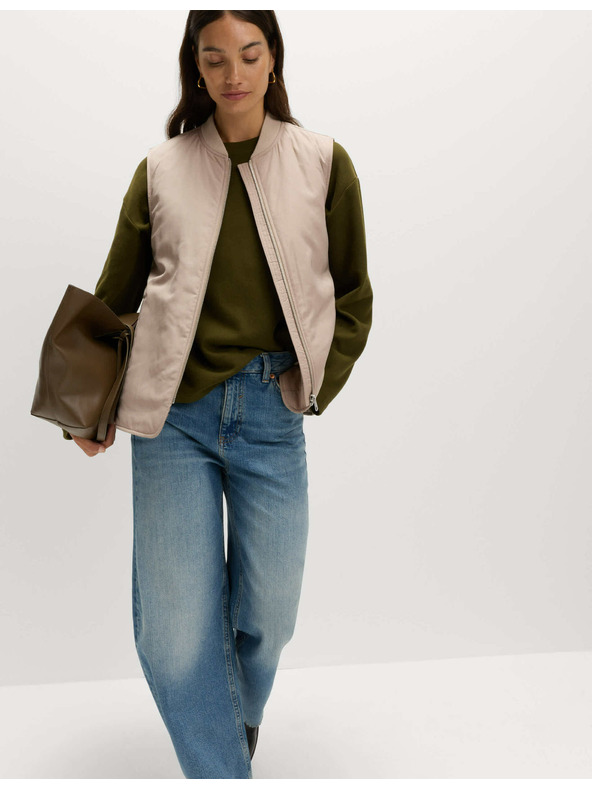 Marks & Spencer Затоплена жилетка Marks & Spencer бежова