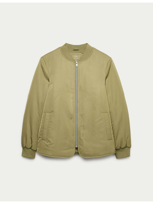 Marks & Spencer Подплатено яке Stormwear™ Marks & Spencer зелено