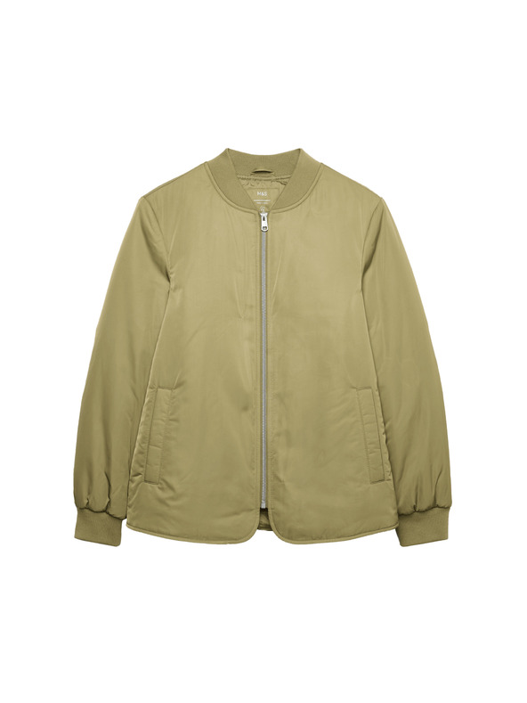 Marks & Spencer Подплатено яке Stormwear™ Marks & Spencer зелено