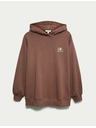 Marks & Spencer Суитшърт с качулка и щампа от чист памук Marks & Spencer кафяво