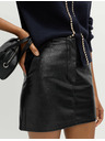 Marks & Spencer Мини пола от изкуствена кожа Marks & Spencer черен