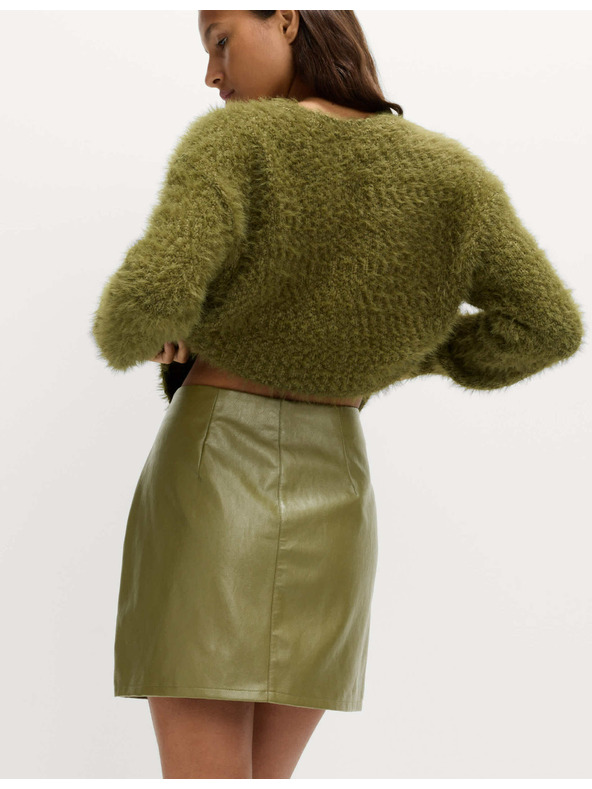 Marks & Spencer Мини пола от изкуствена кожа Marks & Spencer зелен