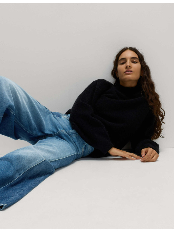 Marks & Spencer Дънки с разпусната кройка Marks & Spencer тъмносини