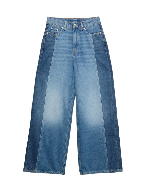 Marks & Spencer Дънки с разпусната кройка Marks & Spencer тъмносини