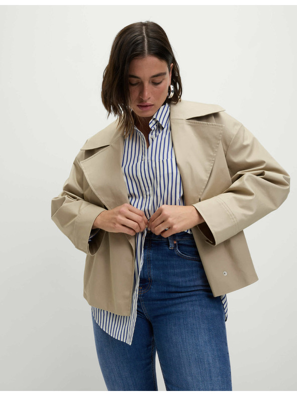 Marks & Spencer Супер меки дънки Harper с висока талия Marks & Spencer тъмносини