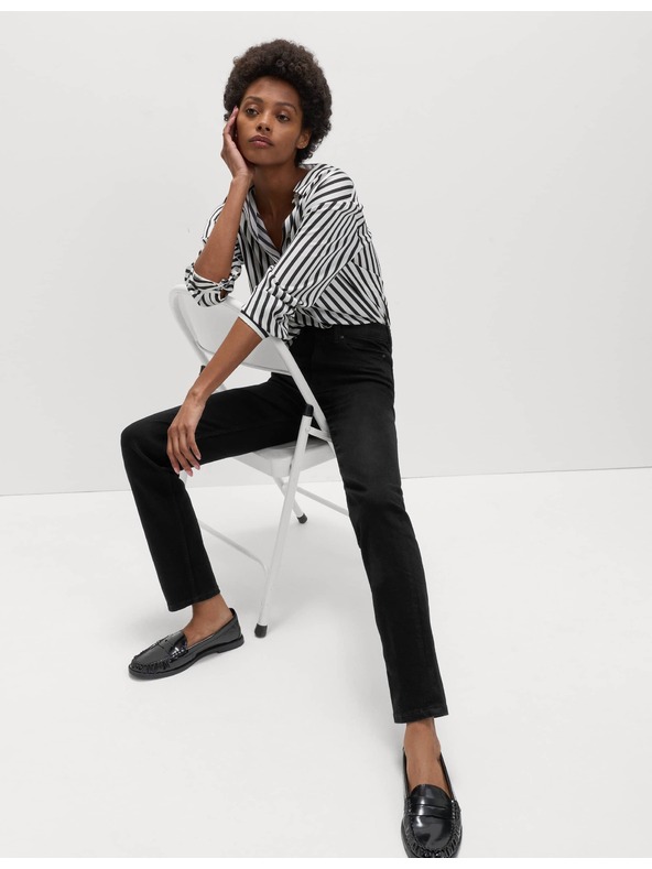 Marks & Spencer Дънки Sienna Supersoft с висока талия Marks & Spencer черни