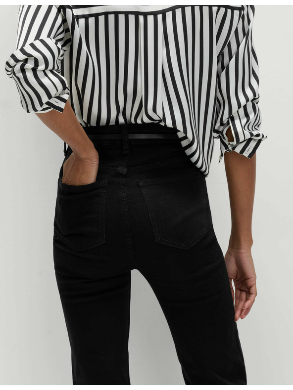 Marks & Spencer Дънки Sienna Supersoft с висока талия Marks & Spencer черни