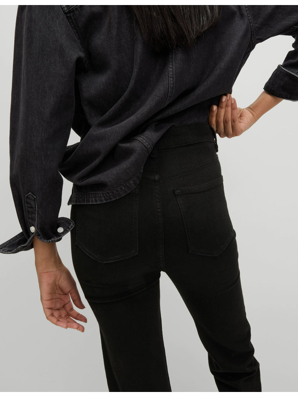 Marks & Spencer Дънки Sienna Supersoft с висока талия Marks & Spencer черни