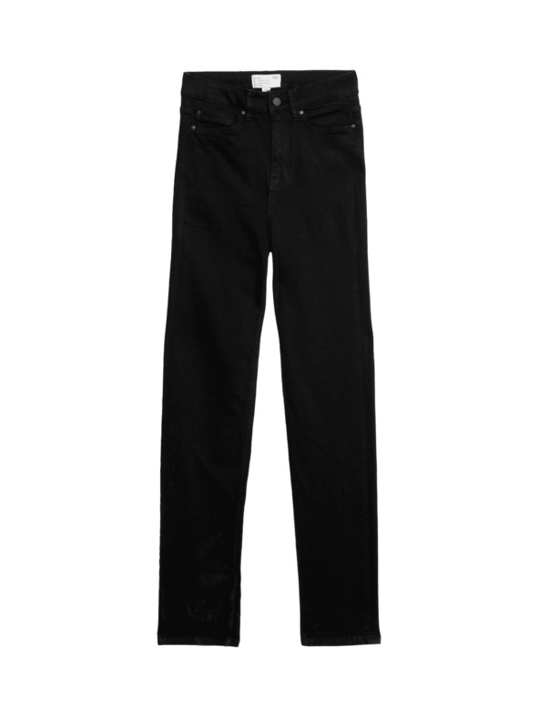 Marks & Spencer Дънки Sienna Supersoft с висока талия Marks & Spencer черни