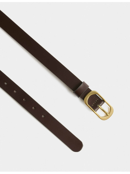 Marks & Spencer Кожен колан за дънки Marks & Spencer кафяв