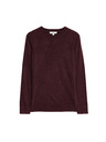 Marks & Spencer Изключително мек пуловер с деколте Marks & Spencer червен
