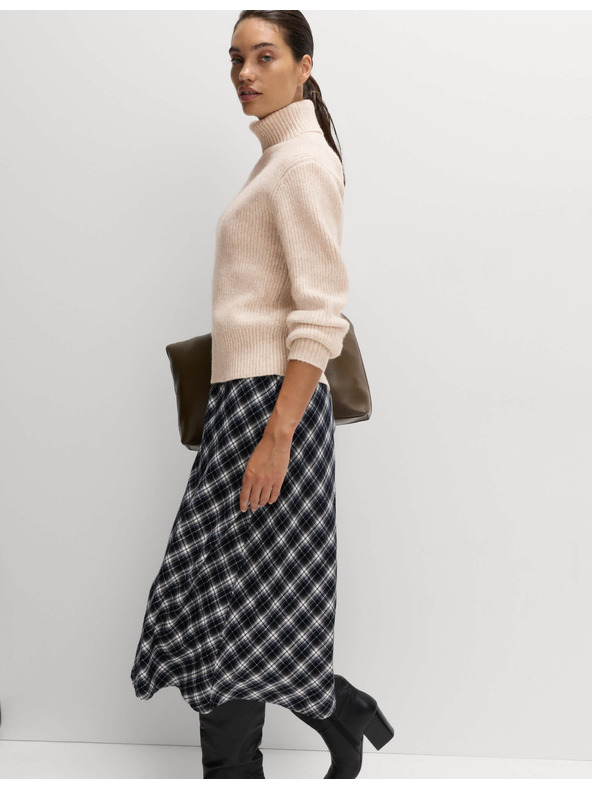 Marks & Spencer Ребрест пуловер с облачна прежда Marks & Spencer бежов