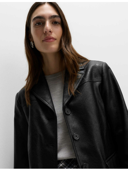 Marks & Spencer Разкъсано едноредно сако Marks & Spencer черно