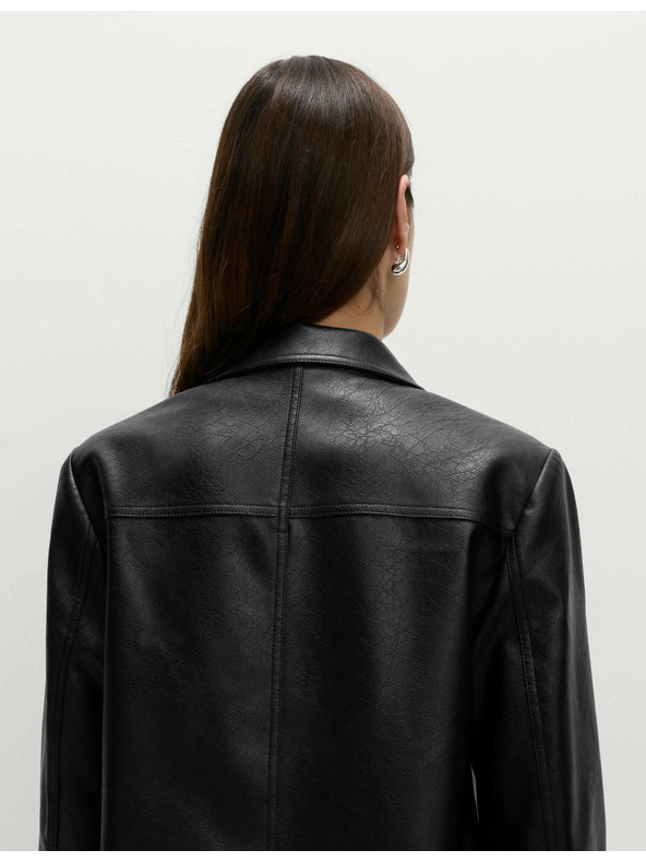 Marks & Spencer Разкъсано едноредно сако Marks & Spencer черно