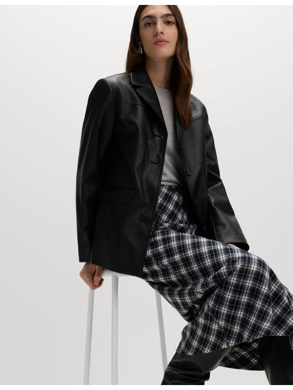 Marks & Spencer Разкъсано едноредно сако Marks & Spencer черно