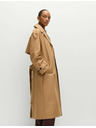 Marks & Spencer Дълъг тренчкоут с колан, с висок процент памук Marks & Spencer кафяв