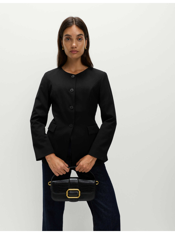 Marks & Spencer Яке без яка Marks & Spencer в черно