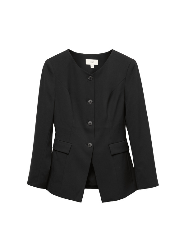 Marks & Spencer Яке без яка Marks & Spencer в черно