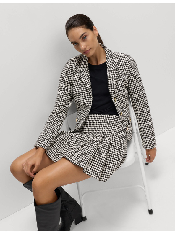 Marks & Spencer Туидено яке без яка с висок дял памук Marks & Spencer в черно