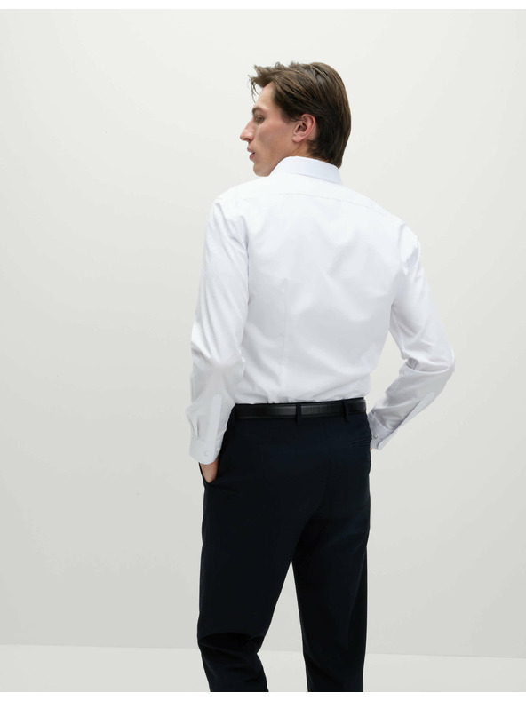 Marks & Spencer Риза с дълъг ръкав Marks & Spencer, 3 броя в опаковка бяла