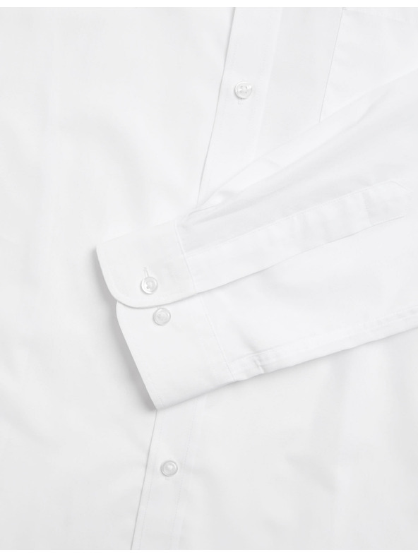 Marks & Spencer Комплект от три мъжки бели ризи Marks & Spencer