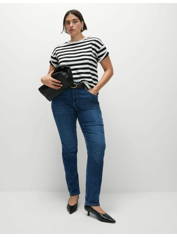 Marks & Spencer Тъмно сини дамски дънки с тясна кройка Marks & Spencer