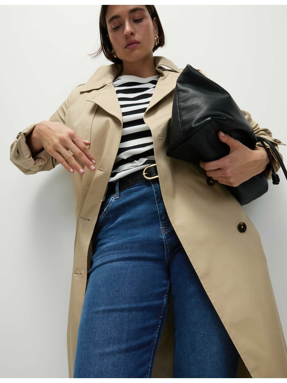 Marks & Spencer Тъмно сини дамски дънки с тясна кройка Marks & Spencer