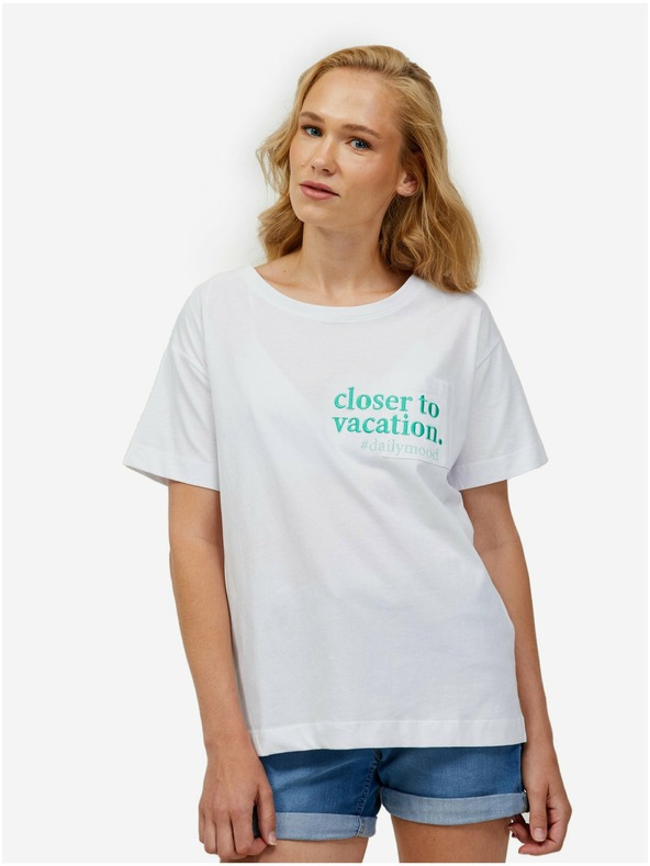 Orsay Бяла тениска ORSAY