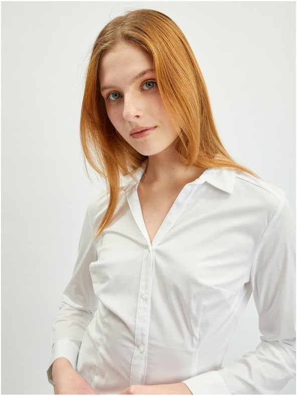 Orsay Бяла дамска риза ORSAY