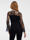 Orsay Черно дамско дантелено боди ORSAY