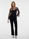Orsay Черно дамско дантелено боди ORSAY