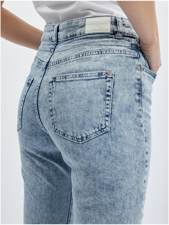 Orsay Светлосини дамски slouchyдънки ORSAY