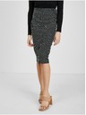 Orsay Бяло-черна дамска пола с десен ORSAY
