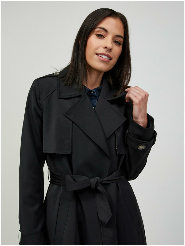 Orsay Черен тренчкоут ORSAY