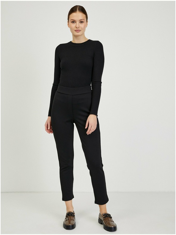 Orsay Черен дамски къс панталон ORSAY