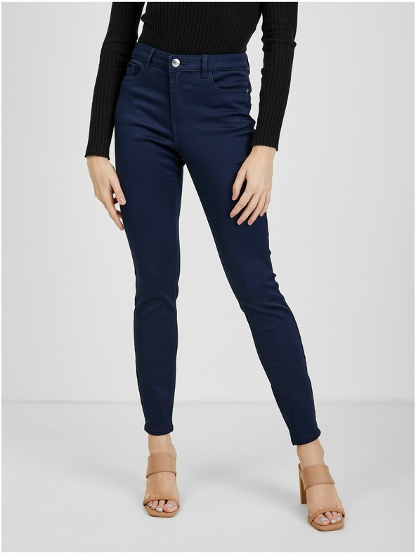 Orsay Тъмносин дамски панталон ORSAY