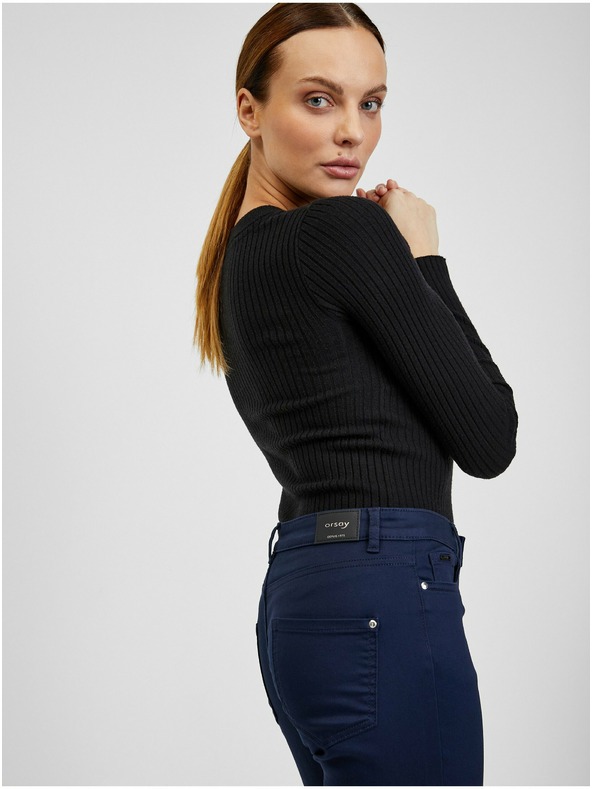 Orsay Тъмносин дамски панталон ORSAY