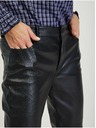 Orsay Черни дамски кожени панталони ORSAY