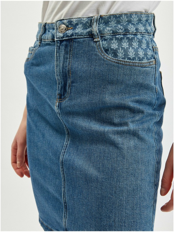 Orsay Синя дамска дънкова пола ORSAY