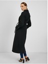 Orsay Черно дамско зимно палто с примес на вълна ORSAY