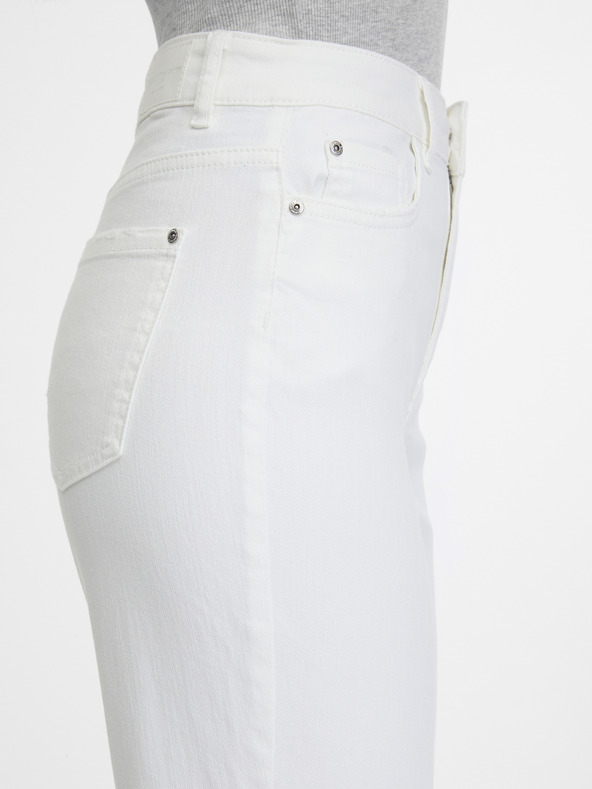 Orsay Бели дамски къси mom fit дънки ORSAY